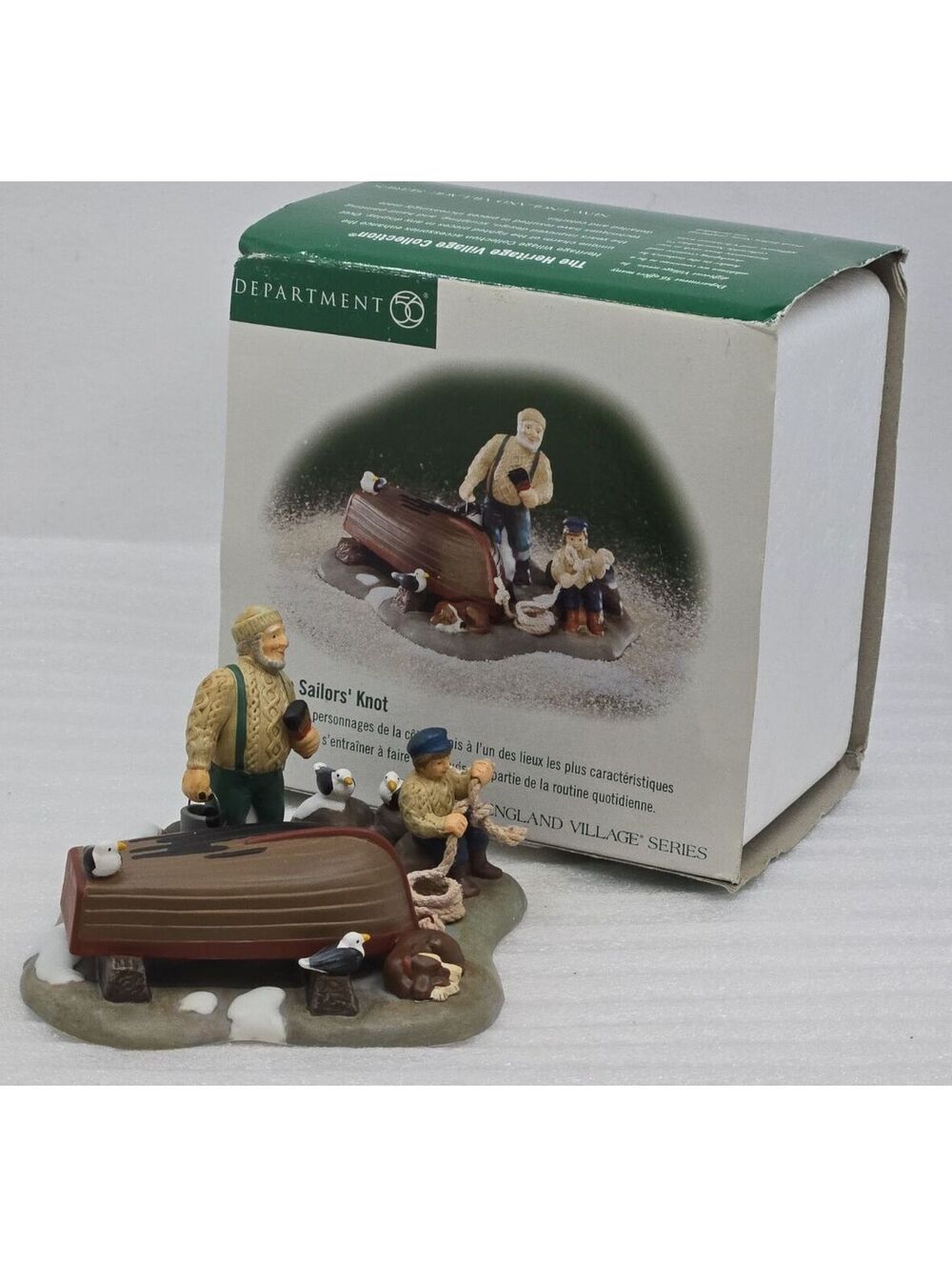 Department 56 New England Village Series #56617 "The Sailors' Knot"
